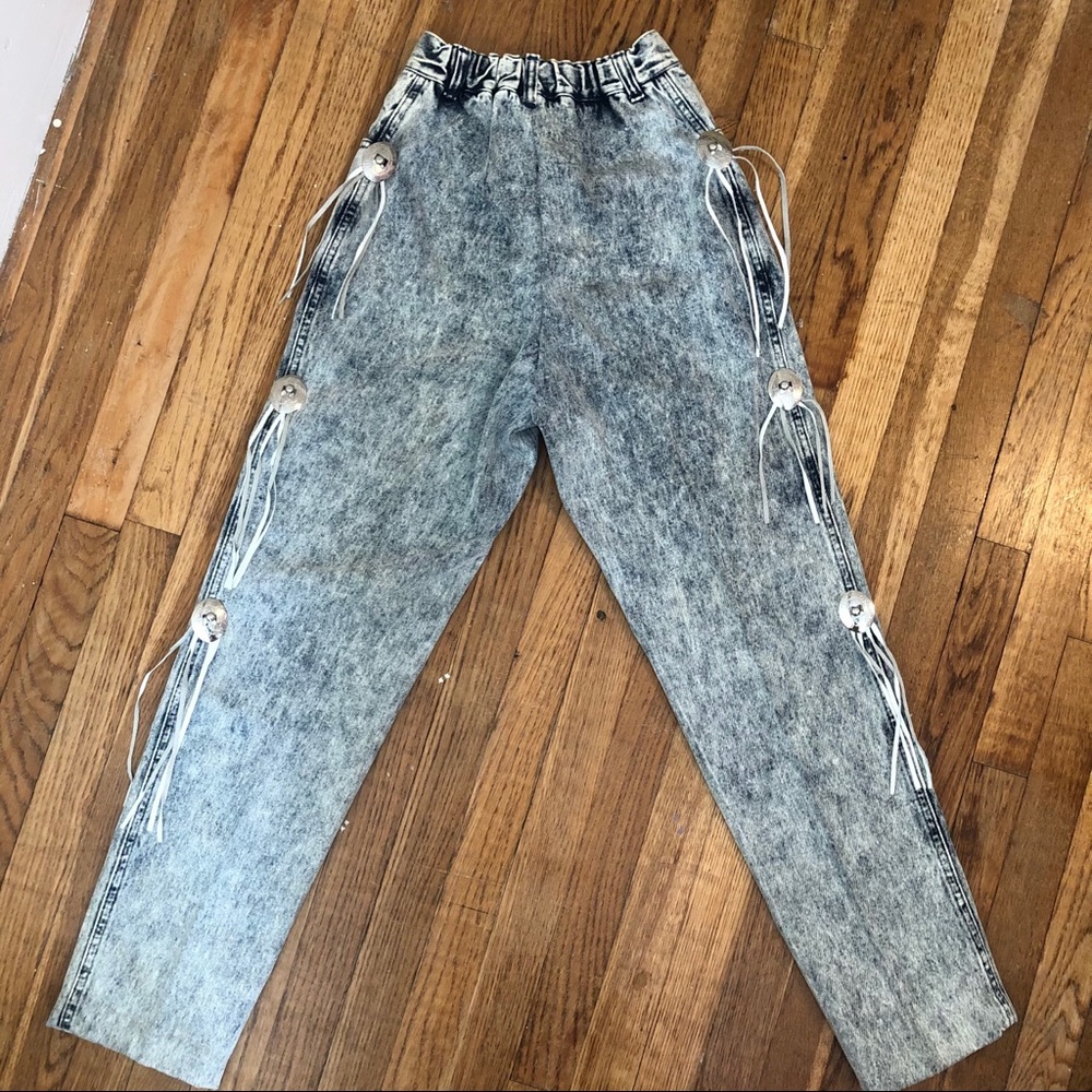 Vintage Opal acid wash cowgirl jeans - Picture 4 of 6